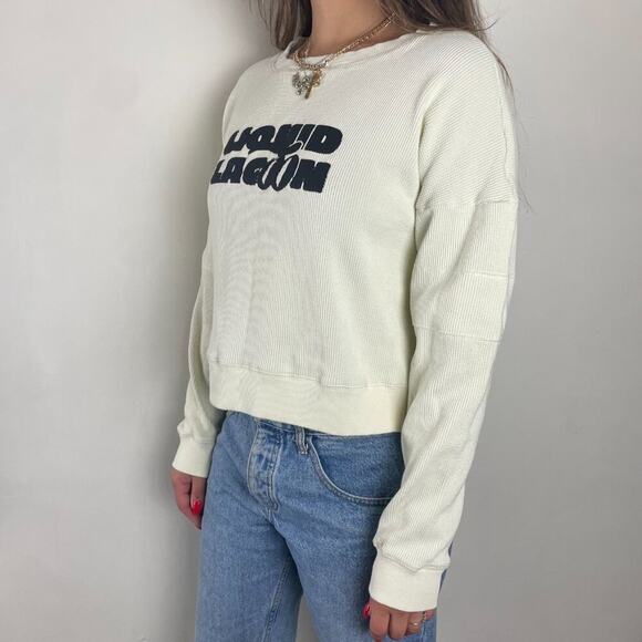 Liquid Lagoon Waffle Knit Thermal Shirt - Picture 2 of 4